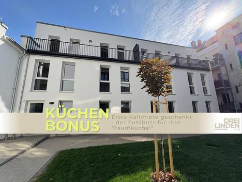 Foto - 1 NKM frei: Höhere Wohnqualität durch besseres Raumgefühl in dieser 2-Zimmer-Neubauwohnung im Projekt 'Dreilinden' in Leipzig