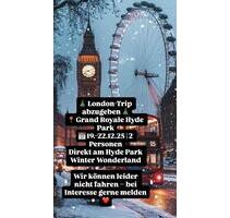 London Trip im Winter abzugeben ❄️ - Kerpen Buir