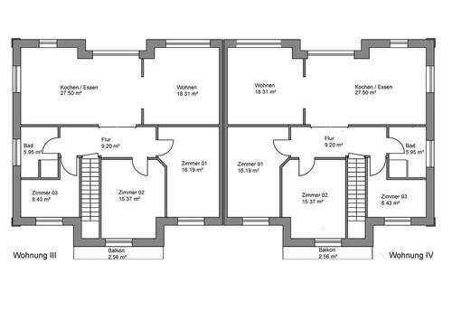 Foto - Etagenwohnung in Barßel