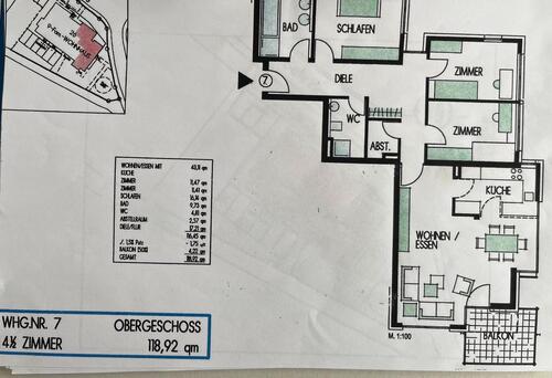 Foto - 4.5 Zimmer Etagenwohnung zur Miete in Aalen