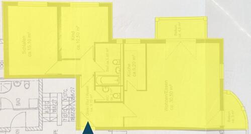 Foto - 3 Zimmer Etagenwohnung zum Kaufen in Grünwald