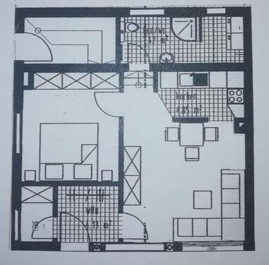 Foto - Preisgünstige, gut ausgestattete und zugeschnittene Single-Wohnun