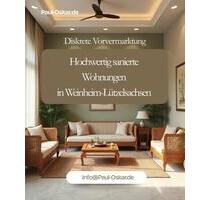 Diskrete Vorvermietung: Sanierte Maisonette-Wohnung in Weinheim-Lützelsachsen
