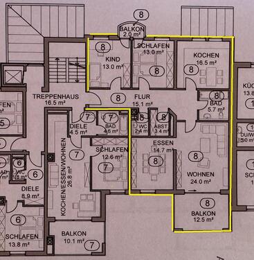 Foto - 3,5 Zimmerwohnung in Füssen - 555.000,00&nbsp;EUR Kaufpreis, ca.&nbsp; 111,00&nbsp;m&sup2;