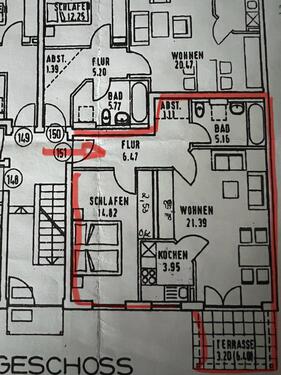 Foto - 2 Zi- Wohnung mit eigenem Garten