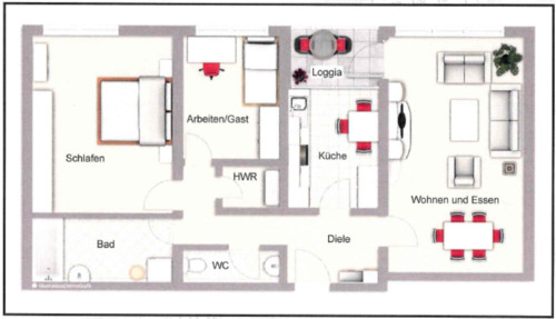 Foto - 3 Zimmer Etagenwohnung in Laatzen