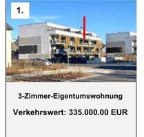 Versteigerung! Wunderschöne neue 3-Zimmer-Wohnung (69qm) - Hanau Großauheim