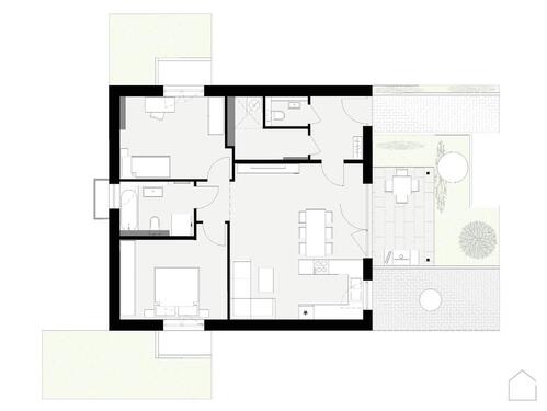 Foto - 3 Zimmer Erdgeschoßwohnung zur Miete in Igersheim