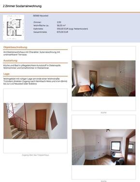 Foto - 2 Zimmer Etagenwohnung zur Miete in Neuwied