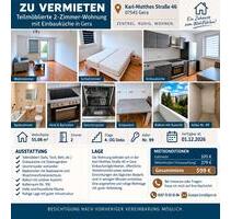 2-Zimmer-Wohnung mit Einbauküche und Teilmöbiliert in Gera