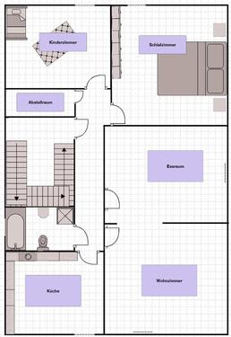 Foto - 3 Zimmer Dachgeschoßwohnung zur Miete in Wennigsen (Deister)