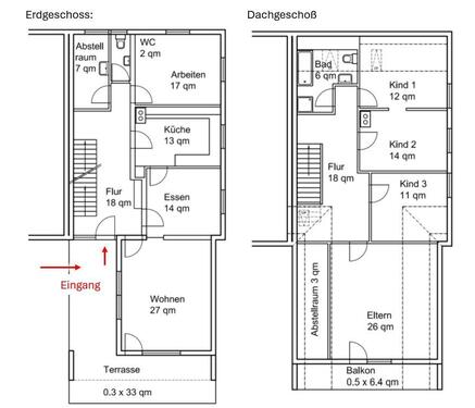 Foto - 7 Zimmer Etagenwohnung zur Miete in Horgenzell