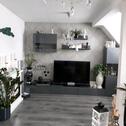 Foto - junges Wohnen in Dachgeschosswohnung auf zwei Ebenen