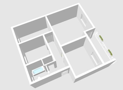 Foto - Helle 3-Zimmer Wohnung mit Balkon