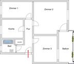 Foto - 3 Zimmer Etagenwohnung zur Miete in Steinfurt
