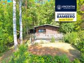 Foto - Herrlicher Ausblick in Dörfleins – Freizeitgrundstück mit massiver Blockhütte