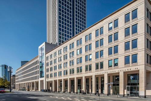 Foto - Büro mit Skyline-Blick im Zentrum Frankfurts – flexibel