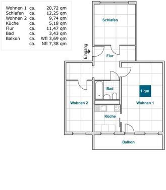 Foto - Etagenwohnung zur Miete in Dresden