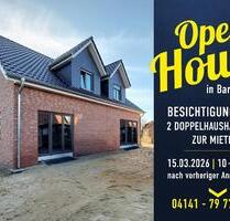 Erstklassige Doppelhaushälfte in Bargstedt zu vermieten! - Harsefeld