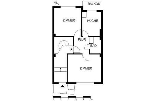 Foto - Etagenwohnung in Bremen zur Miete