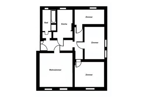 Foto - 4 Zimmer Etagenwohnung in Wittenberg Lutherstadt