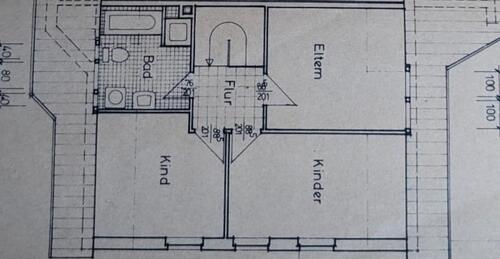 Foto - 3 Zimmer Etagenwohnung zur Miete in Lindern (Oldenburg)