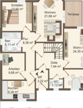 Foto - Erdgeschoßwohnung in Möckern zur Miete
