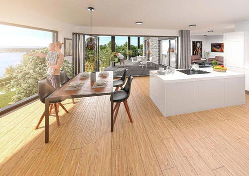 Foto - Wohnen der Extraklasse - stilvolles, exklusives Penthouse mit Weitblick über den Steinberger See!