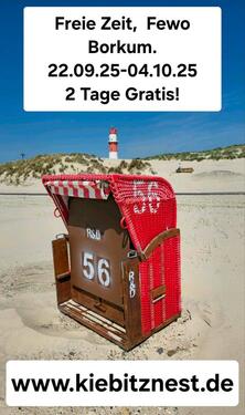 Foto - Ferienwohnung Borkum 22.09-04.10.25 nähe Südstrand