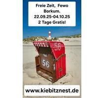 Ferienwohnung Borkum 22.09-04.10.25 nähe Südstrand - Ostrhauderfehn