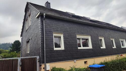 Foto - Doppelhaushälfte – Rohbau mit Potenzial auf 511 m² Grundstück