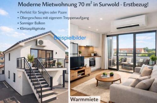 Foto - Wohnung zu vermieten ab dem 01.04.2026 (Erstbezug) Warmvermietung