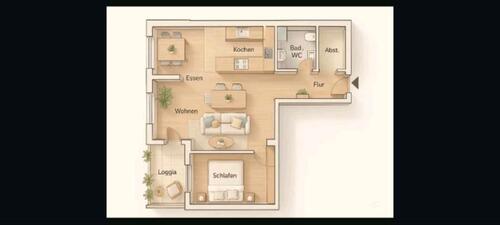 Foto - Provisionsfreie 2,5 Zimmer Wohnung Kapitalanlage