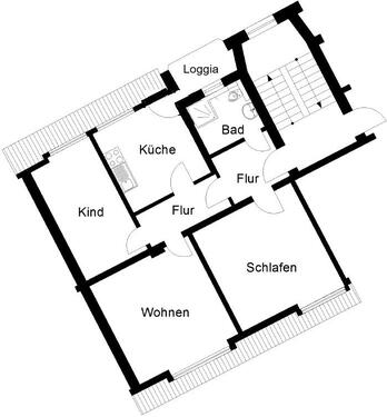 Foto - 3.5 Zimmer Etagenwohnung zur Miete in Herne