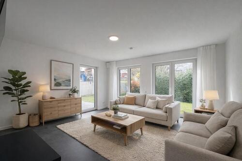 Foto - Moderne 3-Zimmer-Wohnung mit Südterrasse und eigenem Garten!