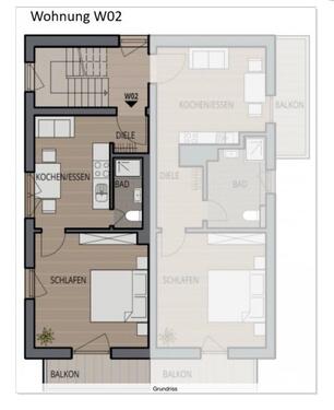 Foto - Mietwohnung in Bad Aibling - 980,00&nbsp;EUR Kaltmiete, ca.&nbsp; 35,00&nbsp;m&sup2;