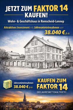 Foto - Attraktives Wohn- und Geschäftshaus in Lennep