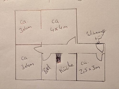 Foto - Nähe Blücherplatz: Wohnung zur Miete