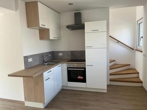 Foto - 2Zi-Whg, 72qm, 91710 GUN,KfW 40, Maisonette, Balkon. Küche.