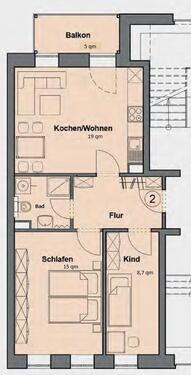 Foto - 3 Zimmer Erdgeschoßwohnung zur Miete in Leipzig