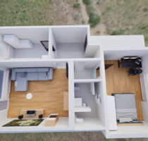 Schöne 2 Zimmer Wohnung mit Balkon und Garage Oberasbach