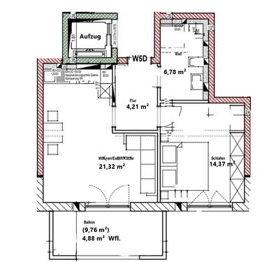 Foto - 2 Zimmer Etagenwohnung zur Miete in Straubing