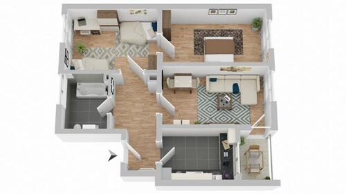 Foto - 3 Zimmer Etagenwohnung zur Miete in Dresden