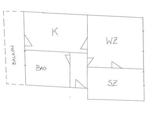 Foto - Etagenwohnung in Mühlhausen (Thüringen) zur Miete