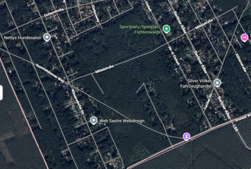 Foto - Waldgrundstück in Fichtenwalde zur Vermietung