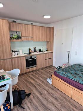 Foto - Möblierte 1-Zimmer-Wohnung mit Balkon in Stuttgart-Nord