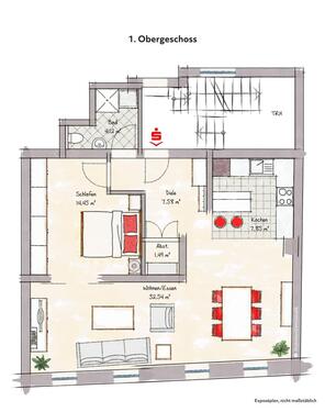 Foto - Etagenwohnung in Haßfurt