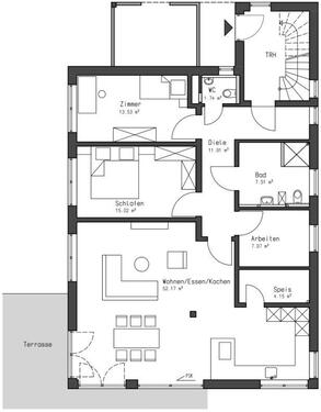 Foto - 4.5 Zimmer Erdgeschoßwohnung in Wellendingen