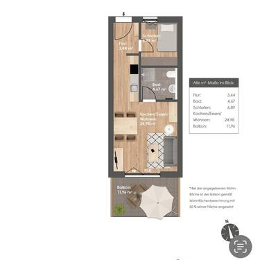 Foto - 2 Zimmer Wohnung Neubau in Dietfurt