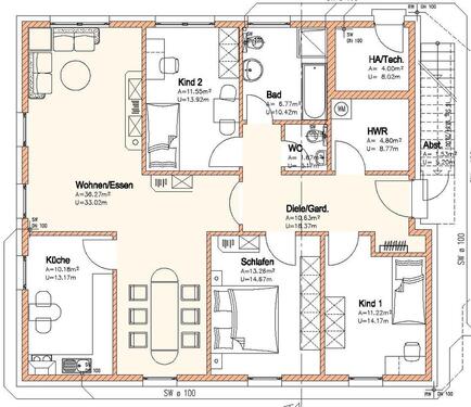 Foto - Etagenwohnung zur Miete in Herford